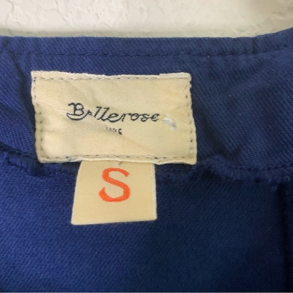 Bellerose womens blue Popart zip up jumpsuit S - Picture 6 of 9